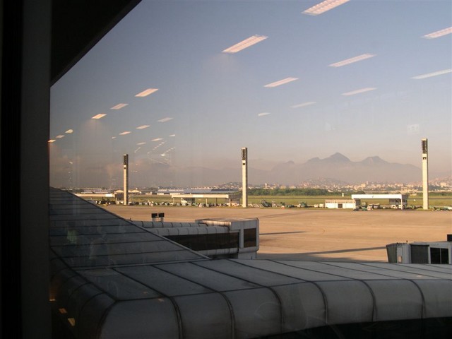 Flughafen von Rio de Janeiro am fr�hen Morgen