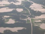 Noch mehr �berschwemmte Urwaldlandschaft