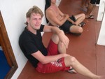 Mir ist �bel vom Seegang