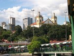 Der Platz vor der Kathedrale Nossa Senhora da Concei��o